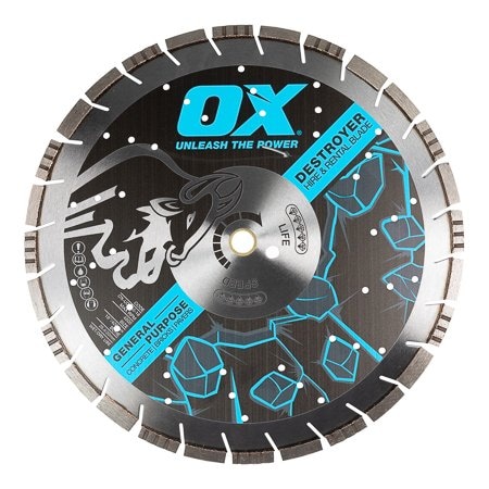 Ox Tools Ultimate OXTreme Multi-Cut Diamond Blade, 16" / 406mm OX-UDH10-16
